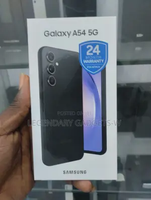 New Samsung Galaxy A54 5G 256 GB Black