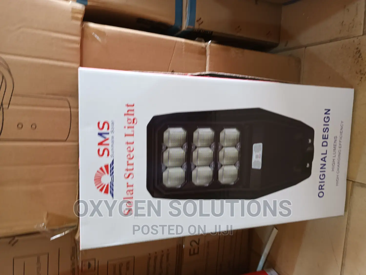 90wax SMS Solar Street Light
