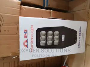 90wax SMS Solar Street Light