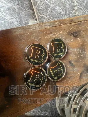 Mercedes B Brabus Logo for Rim Are Available