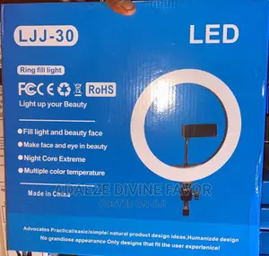 New 12 Inches LJJ-30 LED Ring Fill Light