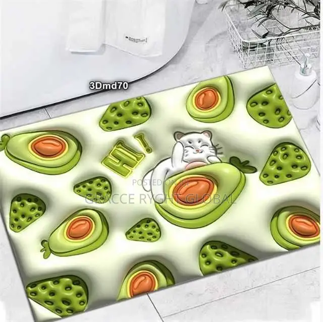 Absorbent Bathroom Mat