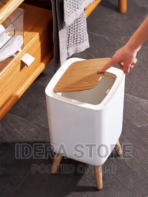 10litres/7litres Plastic Trash Bin With Leg and Push Button
