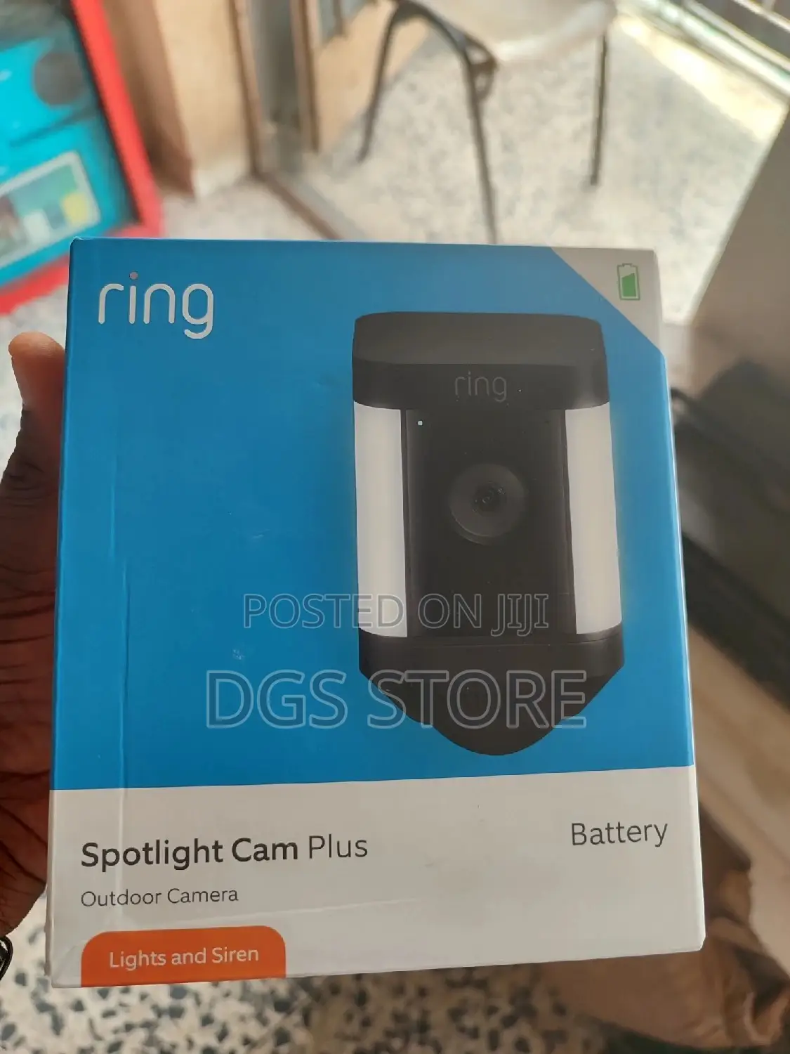 Ring Spotlight Cam Plus Battery Outdoor Camera