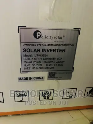 3.5kva 48V Felicity Hybrid Solar Inverter Is Available