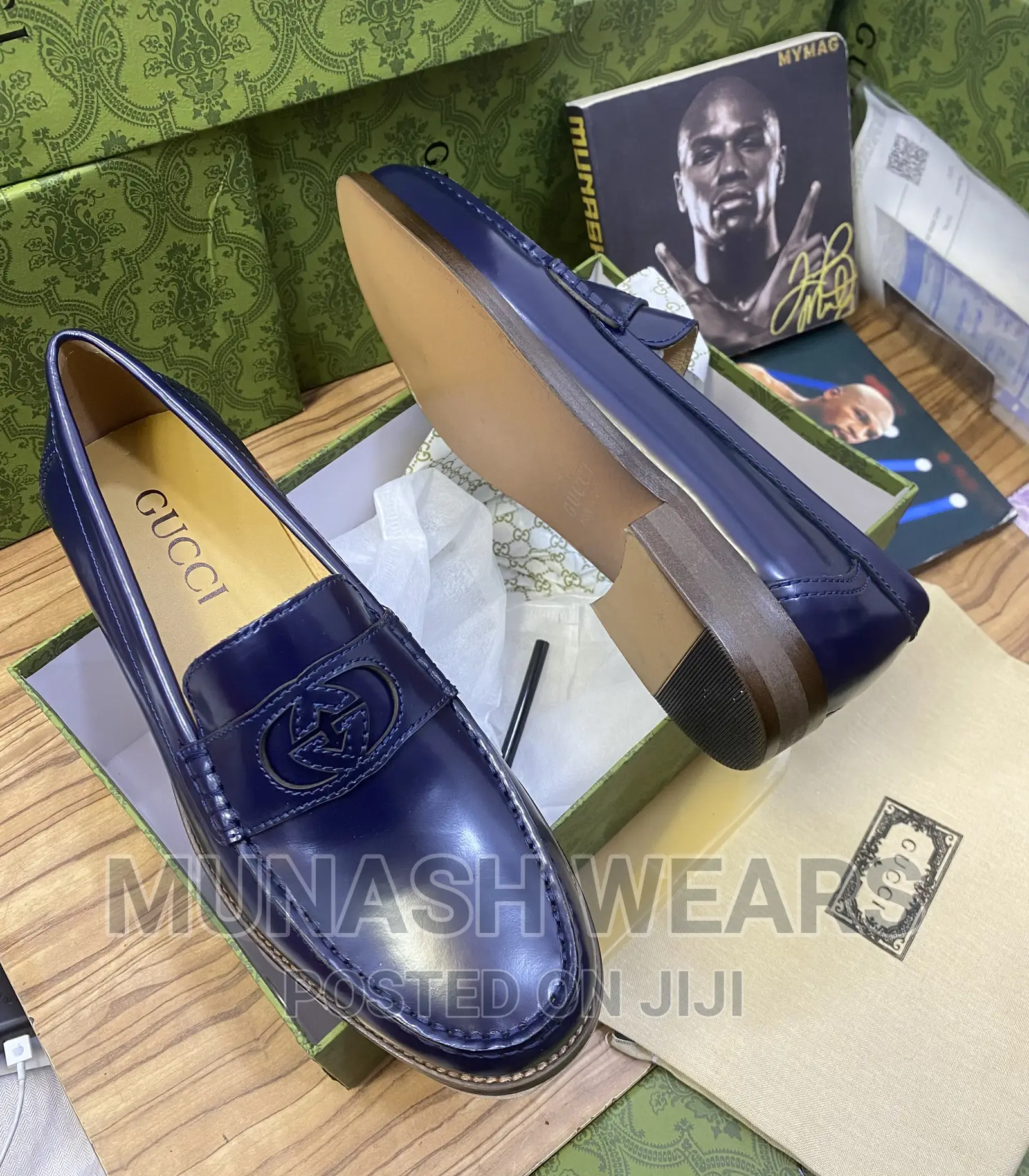 Gucci Leather Shoe for Men