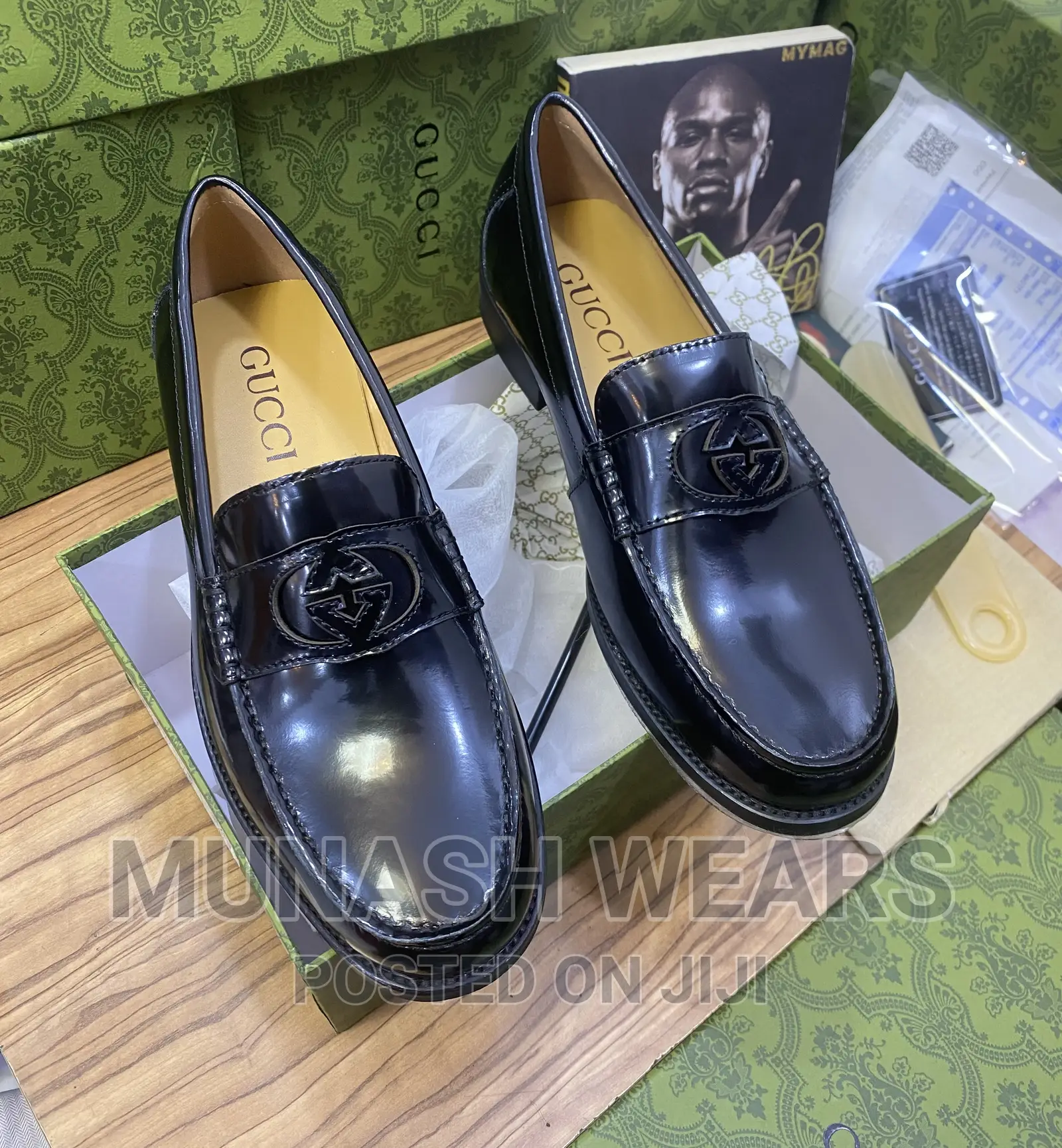 Gucci Leather Shoe for Men