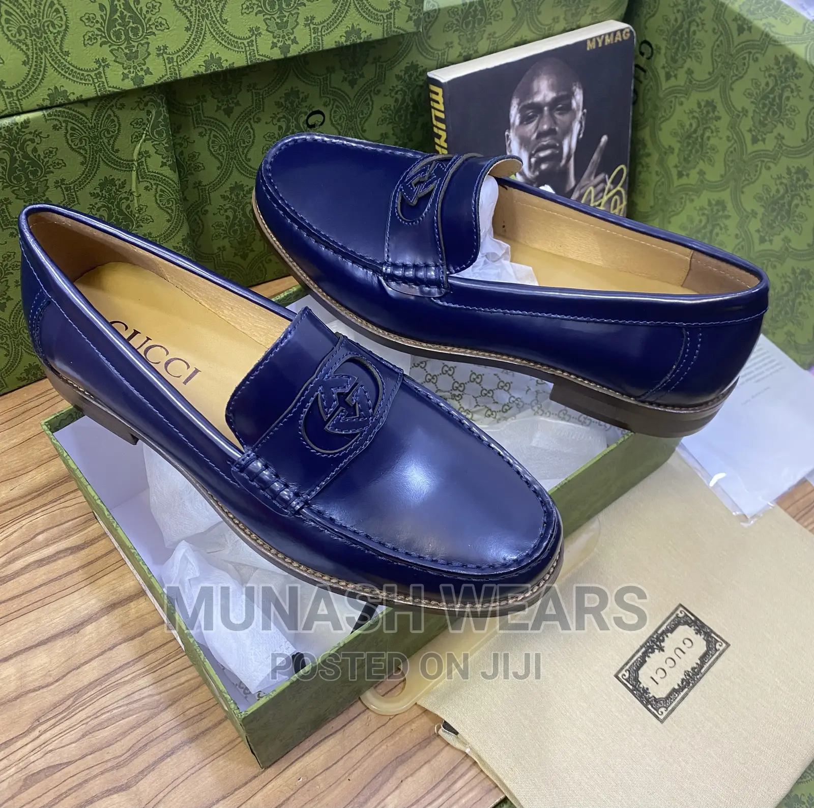 Gucci Leather Shoe for Men