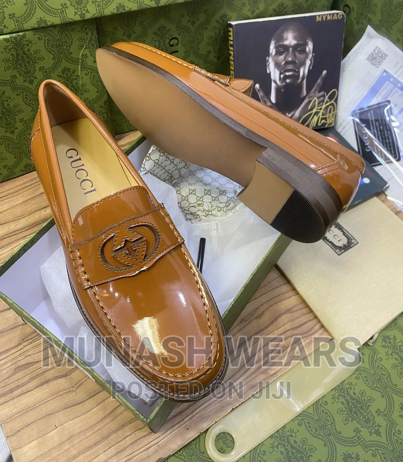 Gucci Leather Shoe for Men
