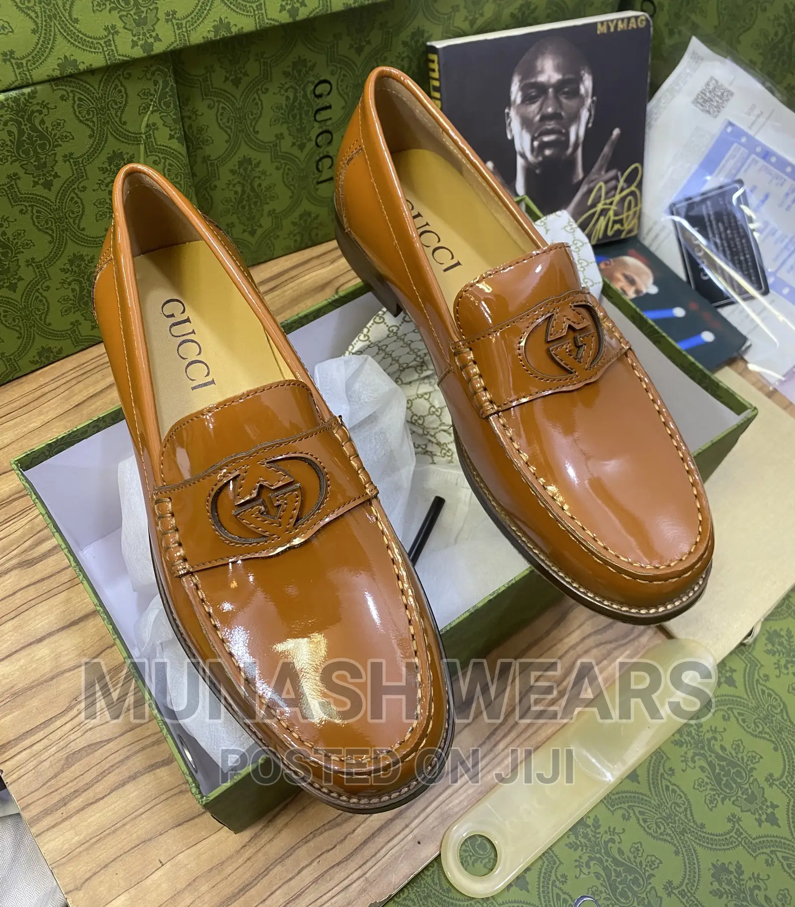 Gucci Leather Shoe for Men