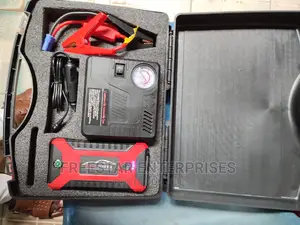 Car Battery Jump Starter Tire Inflator. Jump Start Tire Pump
