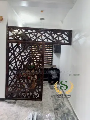 Living Room Divider With ( LASER CUT)