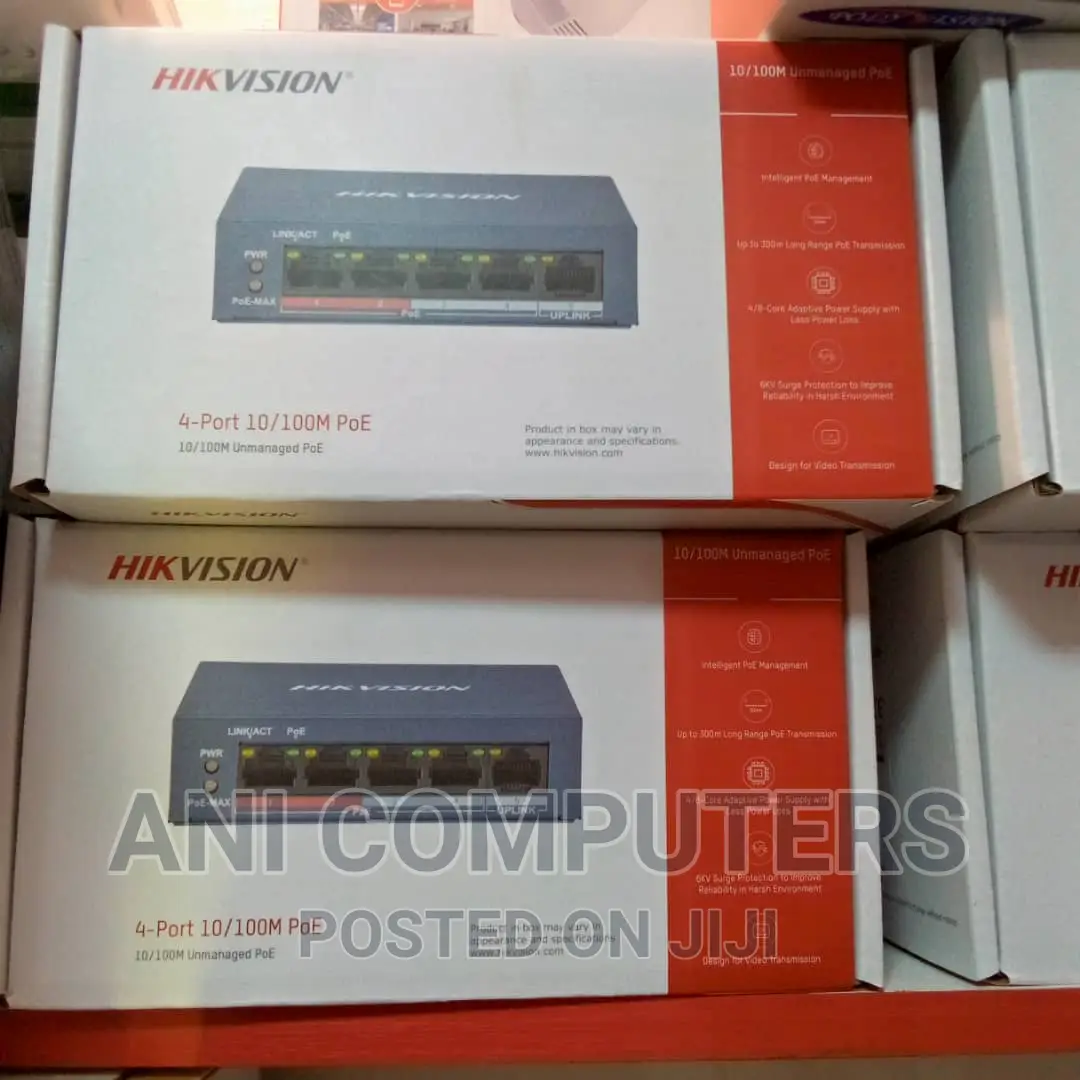 Hikvision Switch Poe 4 Port