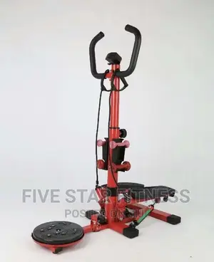 3in1 Standing Stepper With Resistance Band