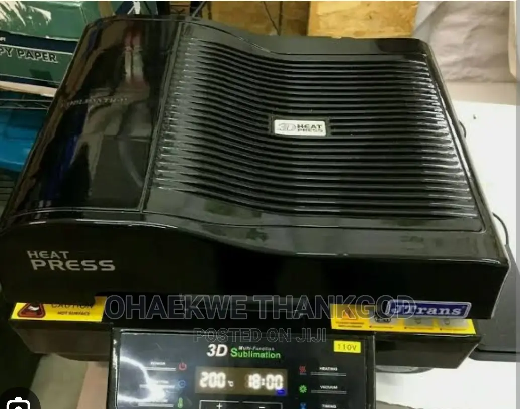 3d Vacuum Heat Press Machine Transfer Sublimation Printer