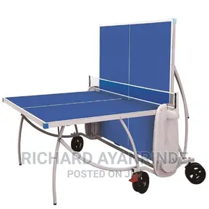 Super Max PRO Water Resistant Table Tennis Table (Big Tire)