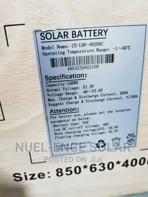 10kwh 48v Cworth Energy Lithium Battery