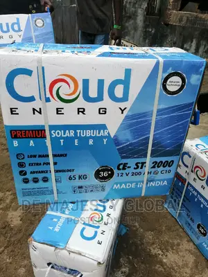 200ah Cloud Tubular Battery With 36months Warranty
