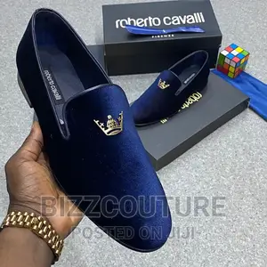 Original Italian ROBERTO CAVALLI Loafers Available in Store