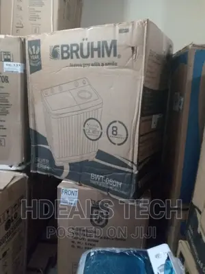 Low Noise Bruhm 8kg Twin Tub Washing Machine