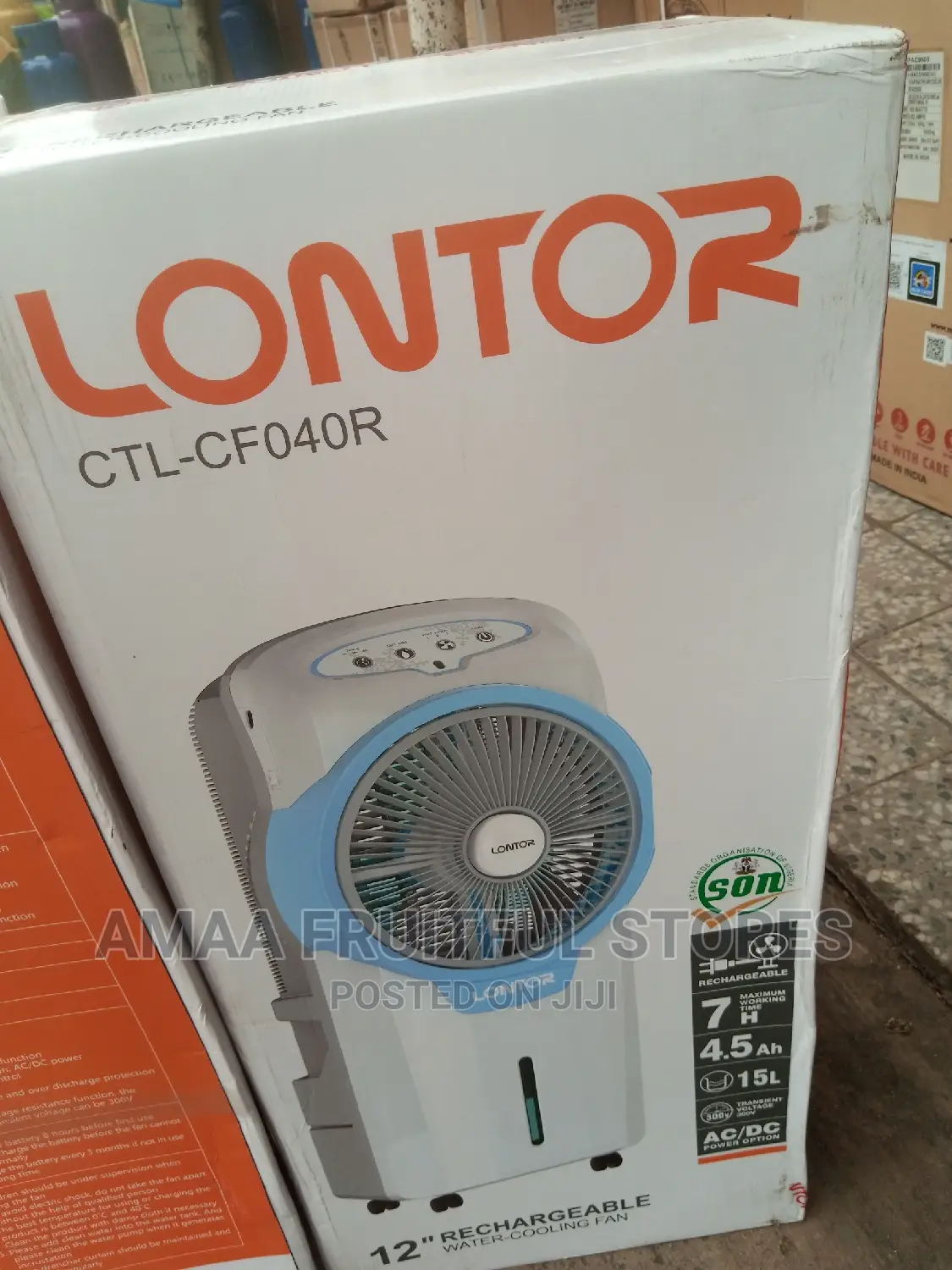 Lontor Rechargable Air Cooler