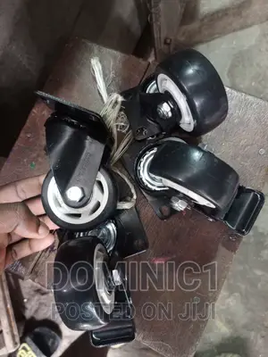 3 Inches Black Teflon With Break