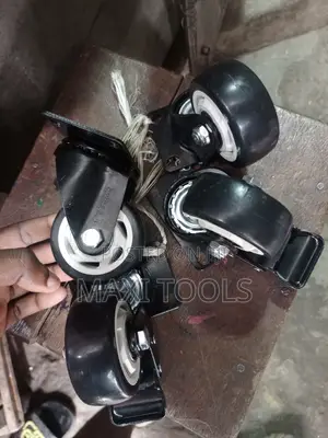 3 Inches Black Teflon With Break