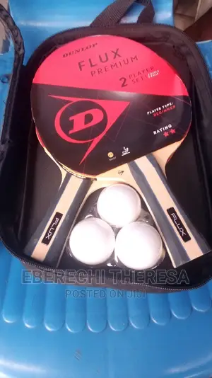 Dunlop Flux Premium 2 In 1 Table Tennis Bat And Egg