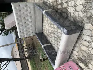 4.5 by 6 Quality Leather Bedframe