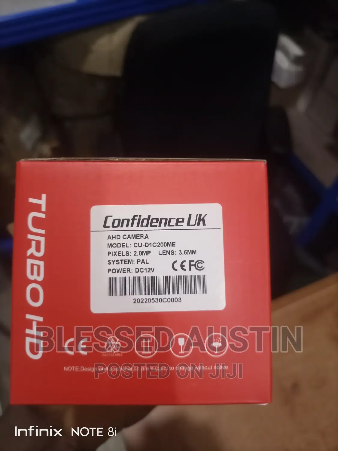 Confidence UK Camera