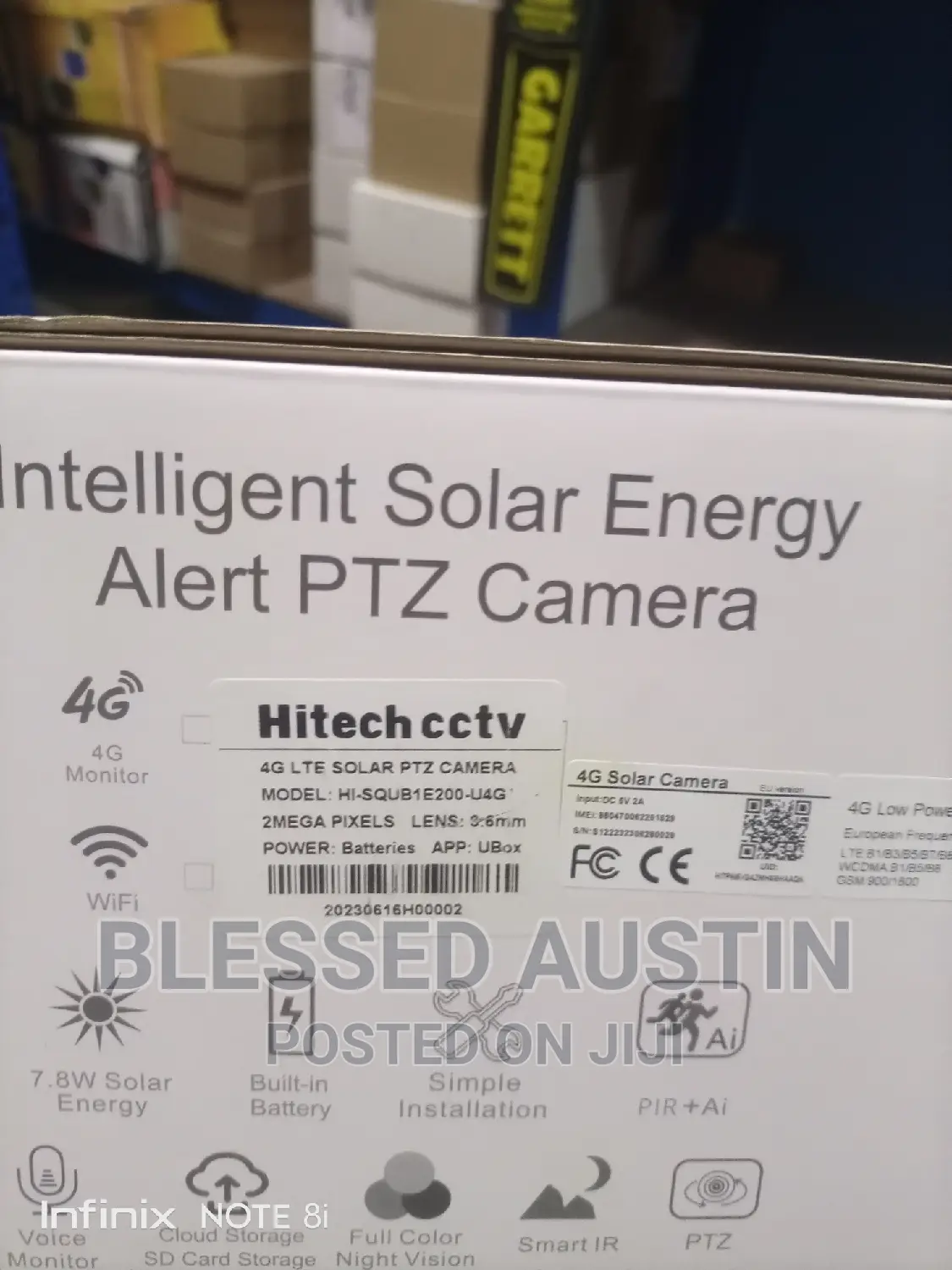 Hitech Solar PTZ Camera