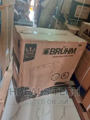 Long Lasting Bruhm 8kg Top Loader Washing Machine
