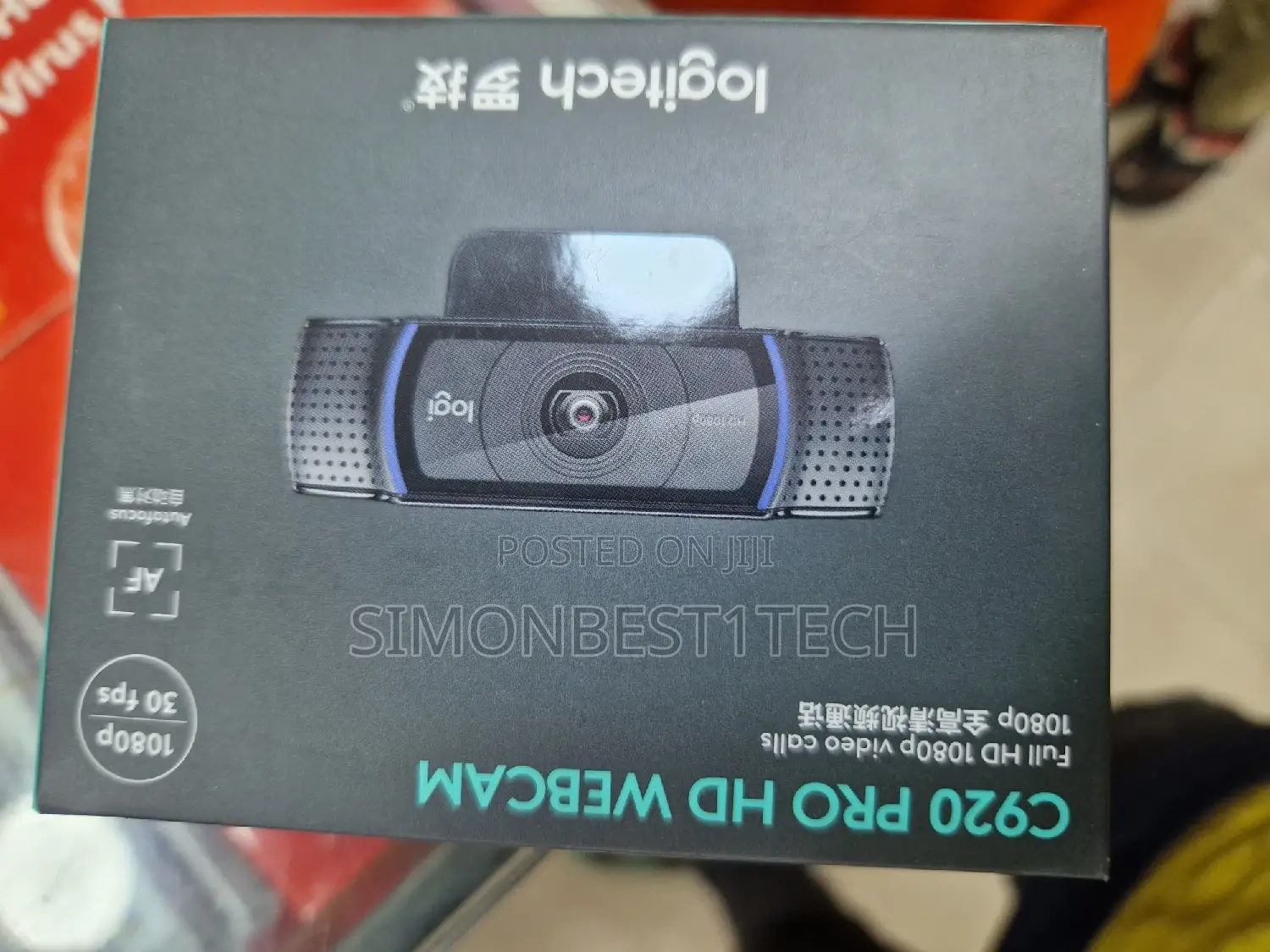 Logitech C920 Pro Hd Webcam