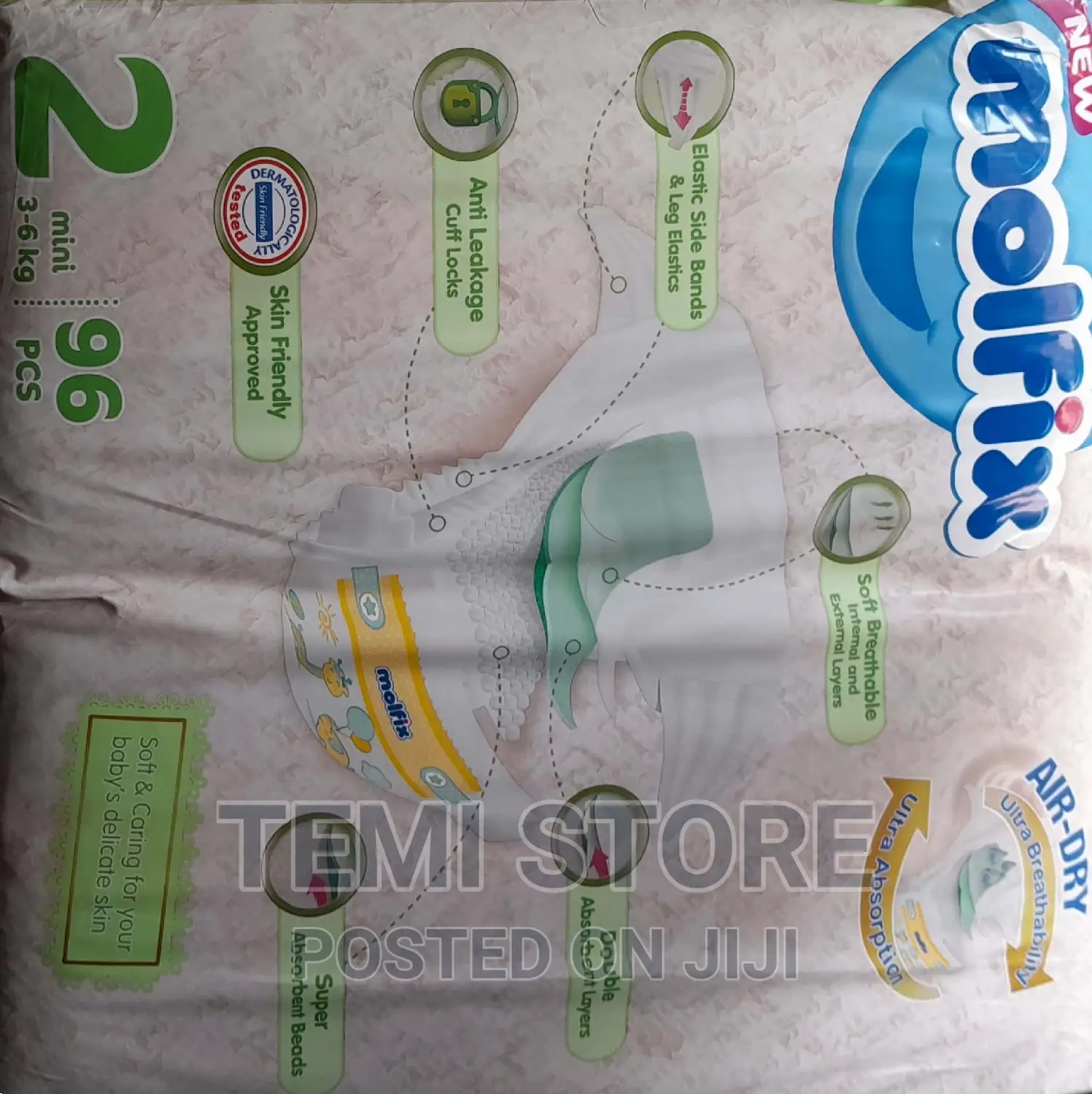 Molfix Jumbo Size 2,96pcs.