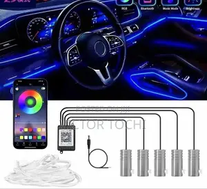 7 Colors Interior Ambient Lights With App