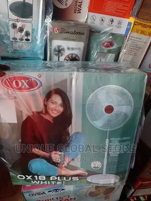Ox Standing Fan 18 Plus White