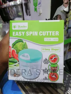 Easy Spin Cutter-Speedy Vegetables and Fruits Chopper