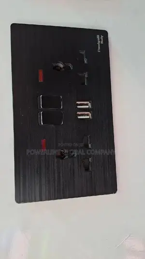 13amps Double Usb Socket for Home's/ Hostels/ Companies