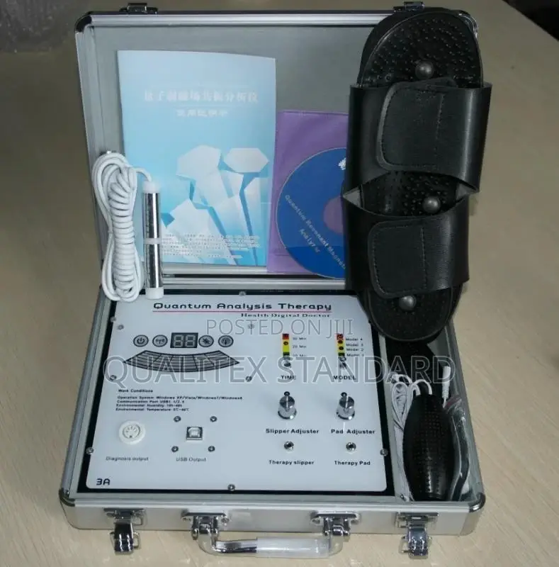 Advanced Quantum Analyzer With Probe and Slippers Massage