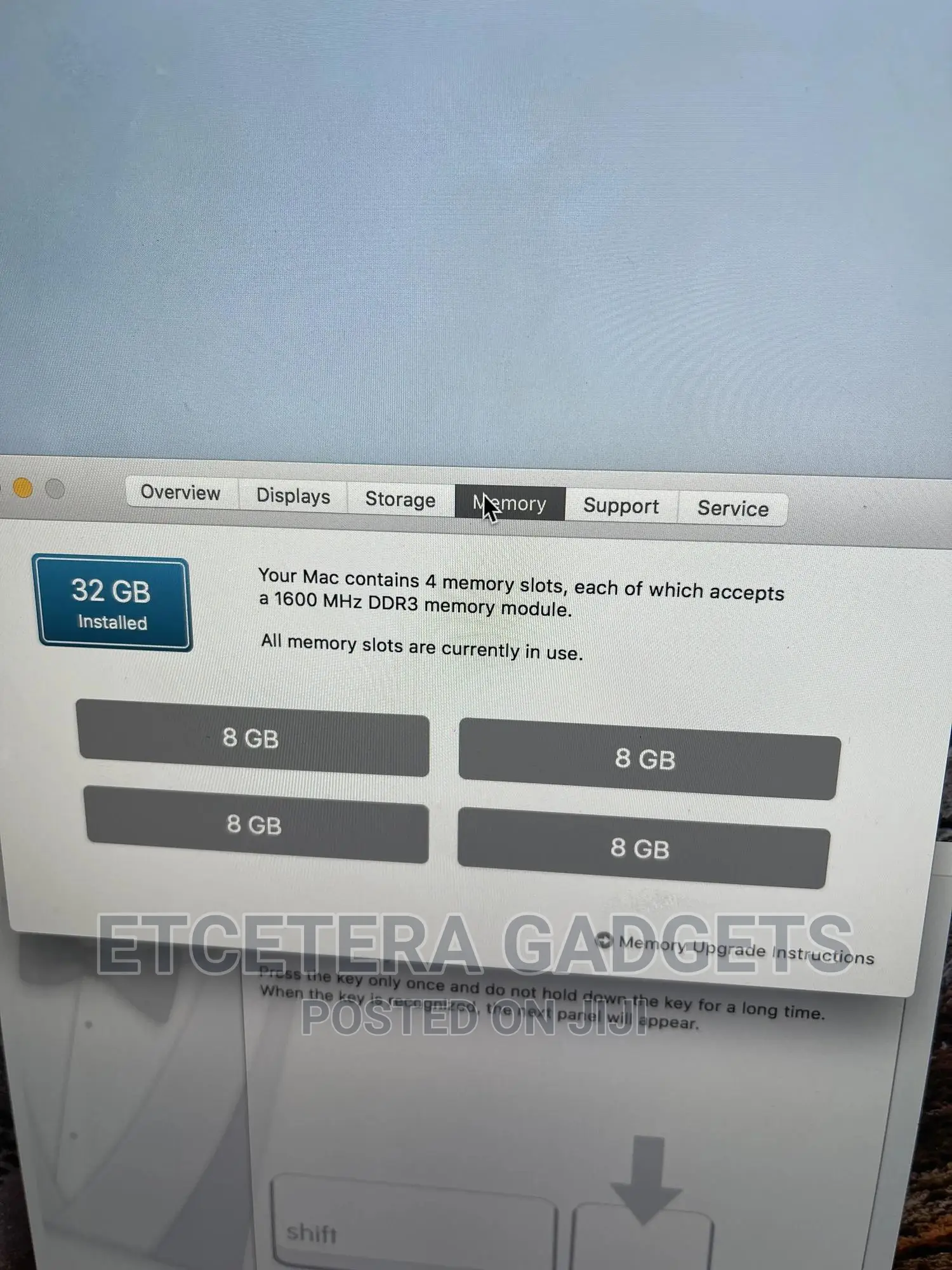Desktop Computer Apple iMac 32GB Intel Core I7 SSD 1T