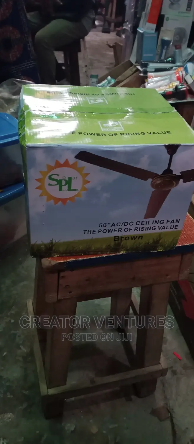 DC/AC Solar Celling Fan,Fully Copper,Good Speed, Noise Less.