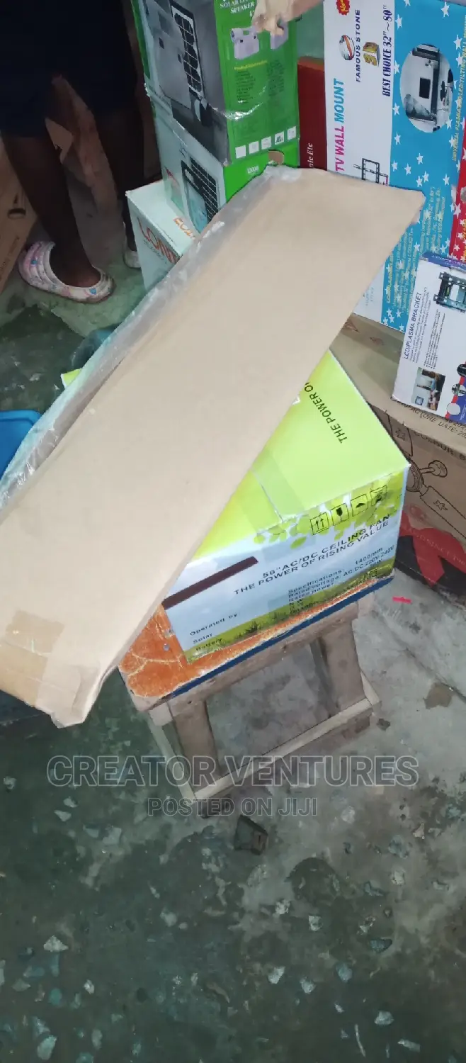 DC/AC Solar Celling Fan,Fully Copper,Good Speed, Noise Less.