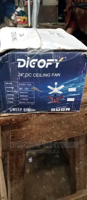 DC Ceiling Fan 25"Short Blade,Fully Copper,High Speed.