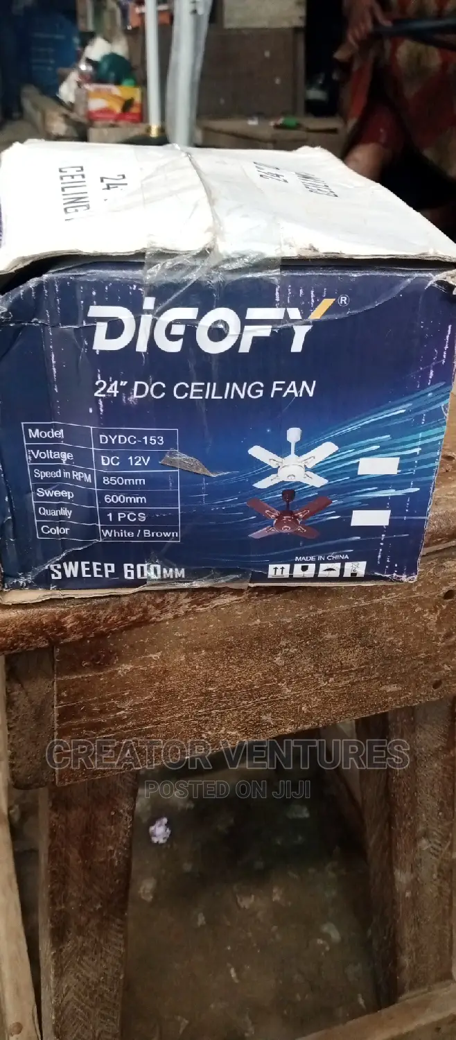 DC Ceiling Fan 25"Short Blade,Fully Copper,High Speed.