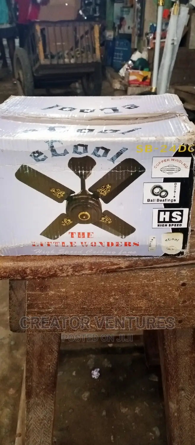 DC Ceiling Fan 25"Short Blade,Fully Copper,High Speed.