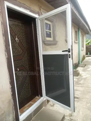 Aluminum Hinge Door Net With Key and Handle
