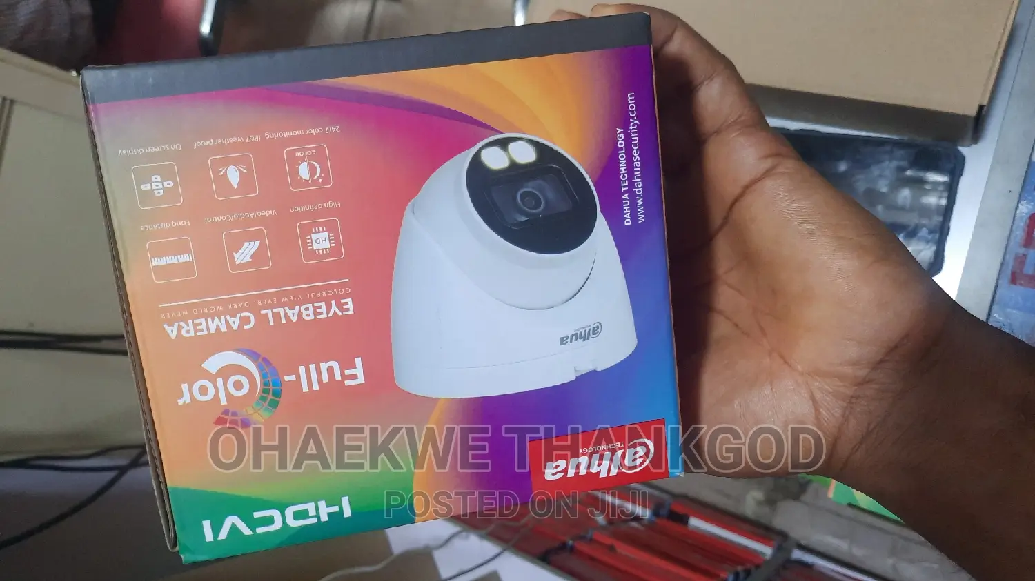 Analog Camera Dahua Color Vision With Inbuilt Mic, 2 Mp