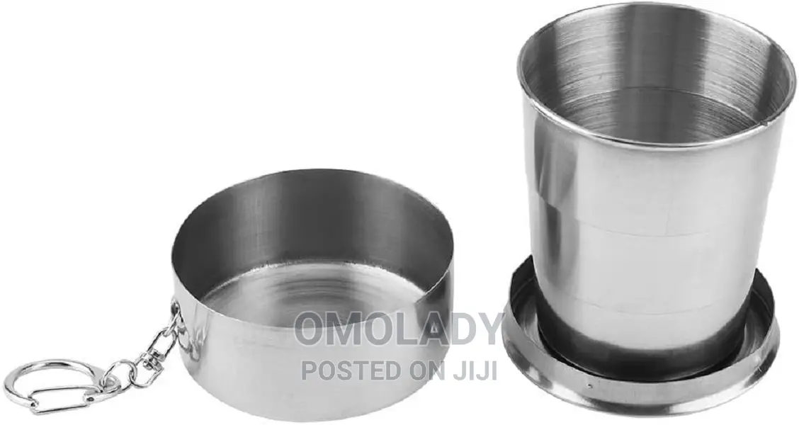 Mini Stainless Steel Collapsible Folding Cup