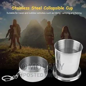 Mini Stainless Steel Collapsible Folding Cup