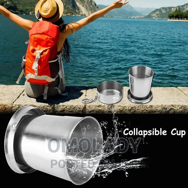 Mini Stainless Steel Collapsible Folding Cup